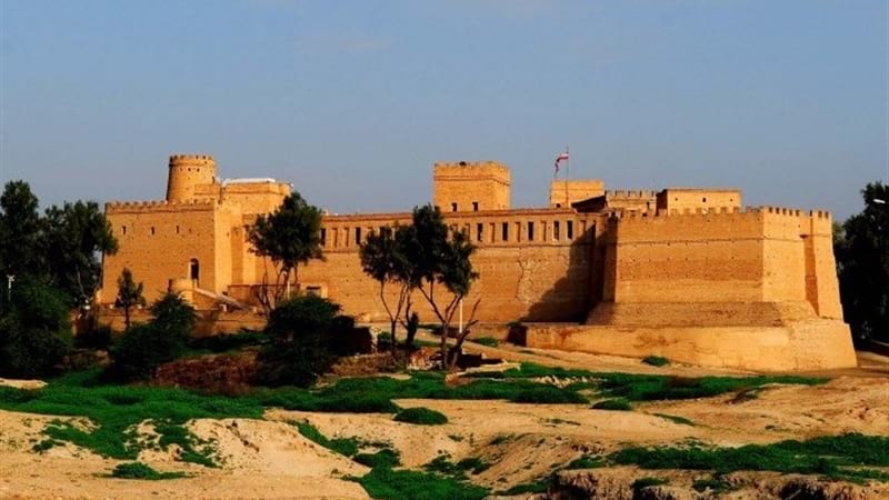 apadana castle from achaemenid dynasty near ahvaz susa